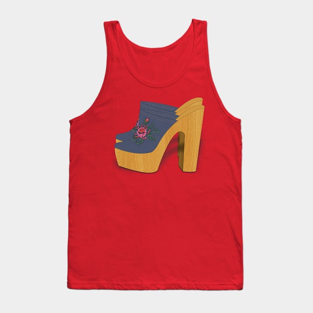 High Heel Shoe Lover Tank Top by Feminist Foodie